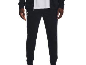 UNDER ARMOUR RIVAL TERRY JOGGER 1380843-001 Μαύρο
