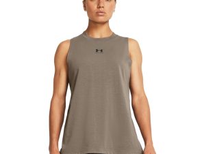 UNDER ARMOUR OFF CAMPUS MUSCLE TANK 1383659-200 Μπέζ