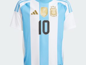 adidas Argentina 24 Messi Home Jersey Kids (9000196324_77226)