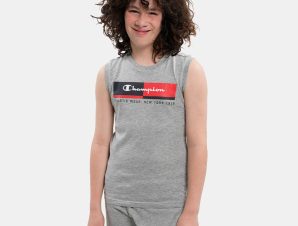 Champion Crewneck Παιδικό Αμάνικο T-Shirt (9000142275_29652)