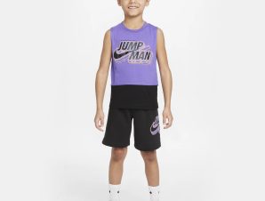 Jordan Jumpman X Nike Muscle Tank Παιδικό Σετ (9000100658_1469)