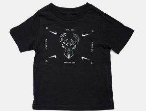 Nike NBA Milwaukee Bucks Βρεφικό T-Shirt (9000150523_1469)