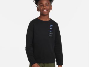 Nike Sportswear Standard Issue Παιδική Μπλούζα Φούτερ (9000131026_6657)