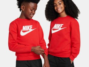Nike Sportswear Club Fleece Παιδική Μπλούζα Φούτερ (9000152027_8229)