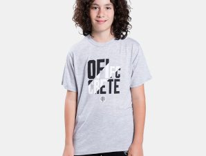 OFI OFFICIAL BRAND T-Shirt Κ.Μ Παιδικό Μελανζέ Ofi (9000166102_73087)