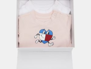 Tommy Jeans Baby Flag Tee 2 Pack Giftbox (9000182586_75512)