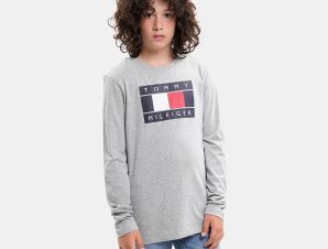 Tommy Jeans Global Stripe Flag Παιδική Μπλούζα με Μακρύ Μανίκι (9000114559_38713)